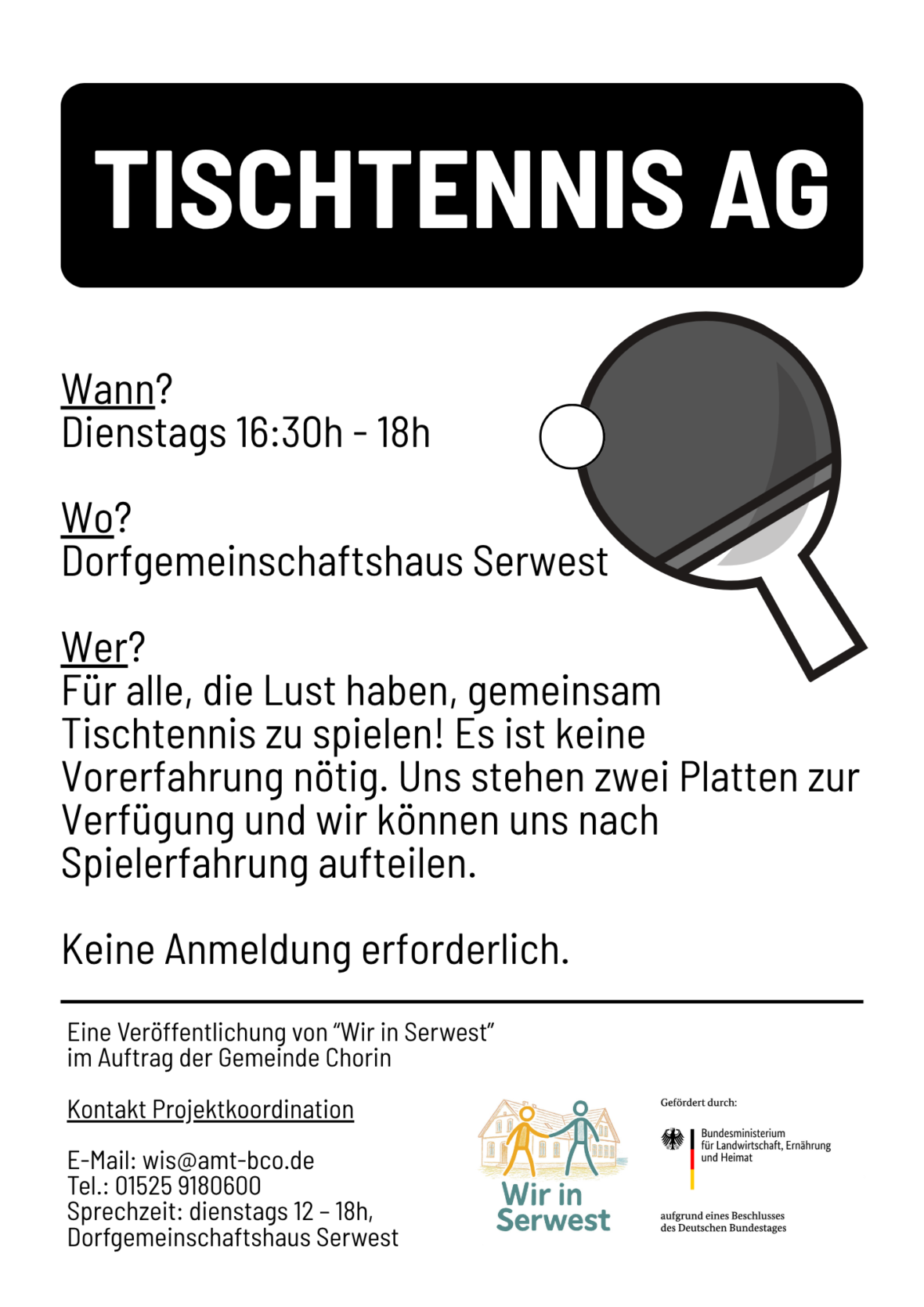 Tischtennis AG