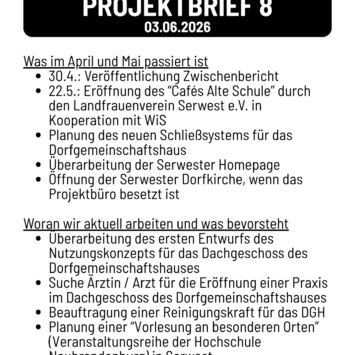 Projektbrief 8 (03.06.26)