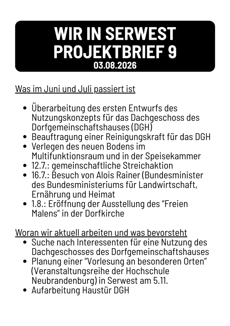 Projektbrief 9 (03.08.26)