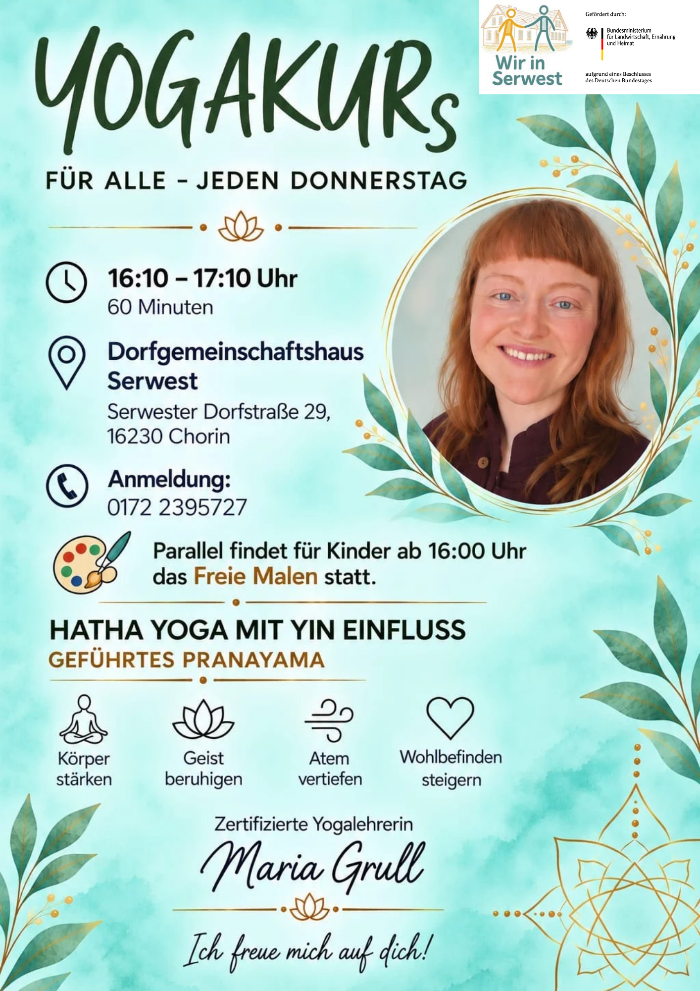 Neuer Yogakurs