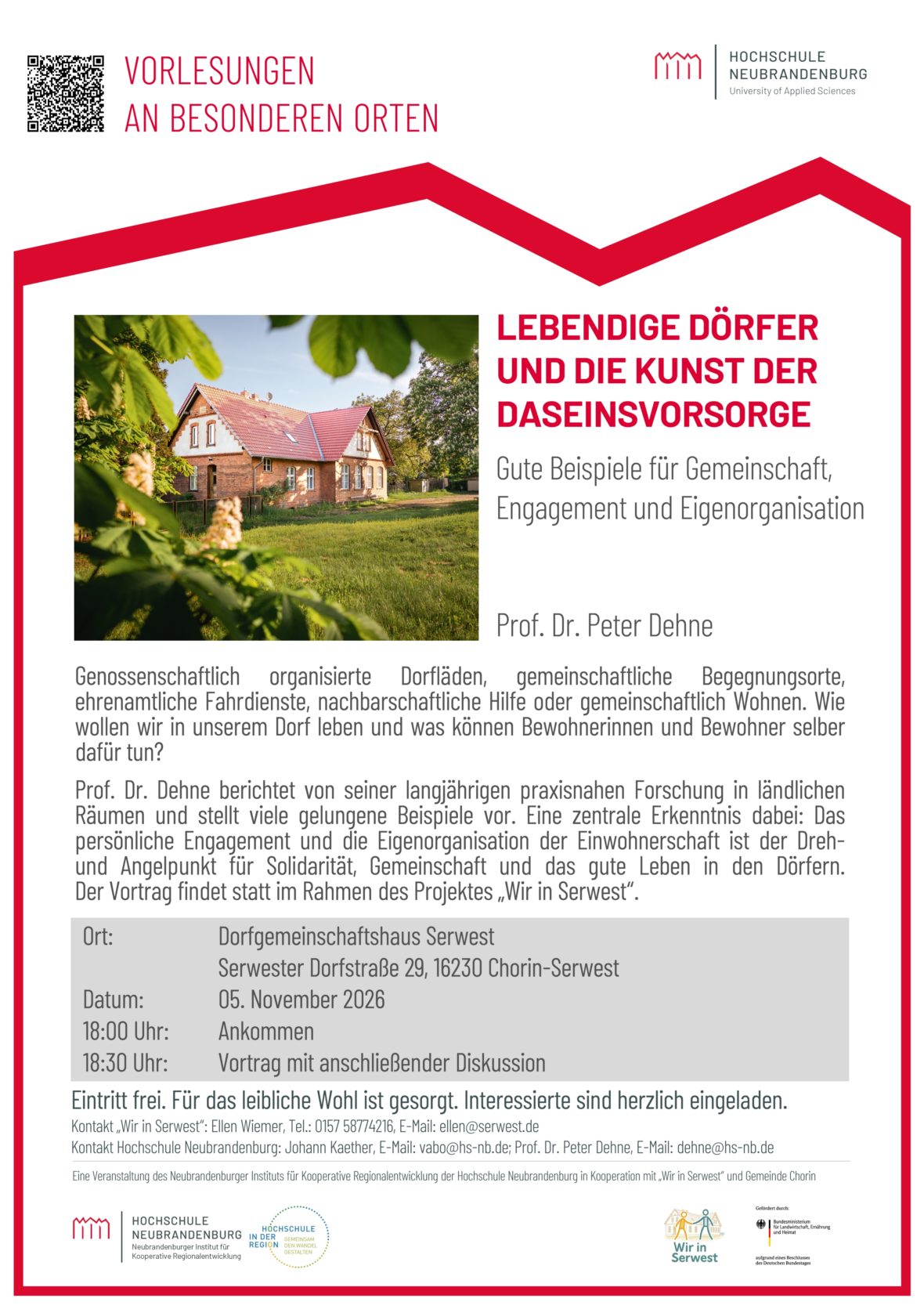 Lebendige Dörfer und die Kunst der Daseinsvorsorge